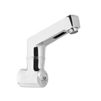 220V AC Chrome Finish Wall Mounted Sensor Tap